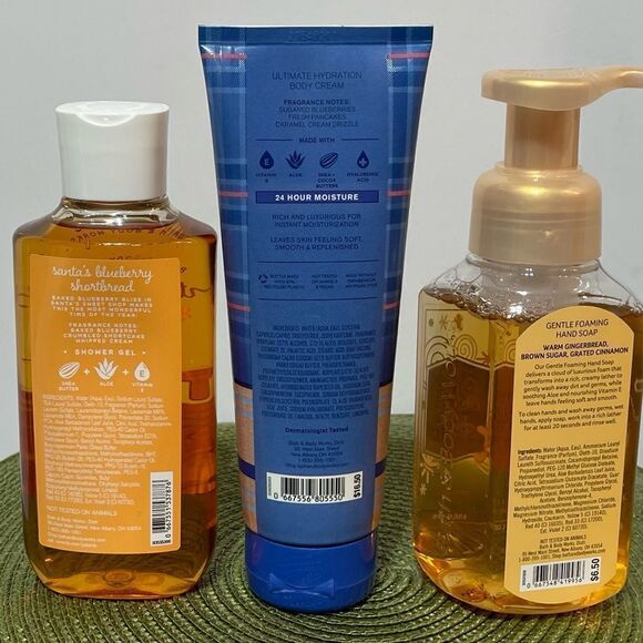 BBW Santa’s Blueberry Shortbread, Blueberry Sugar Pancakes & one other NWT - Picture 2 of 2